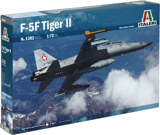 Сборная модель ITALERI F-5 F Tiger ll (172)