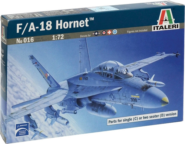 Збірна модель ITALERI F/A18 Wild Weasel C/D (172)