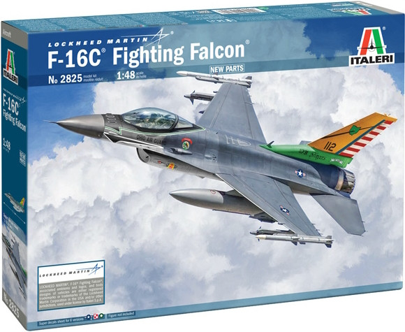 Сборная модель ITALERI F-16C Fighting Falcon (148)