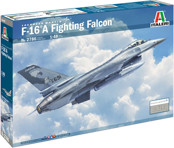 Сборная модель ITALERI F-16 A Fighting Falcon (148)