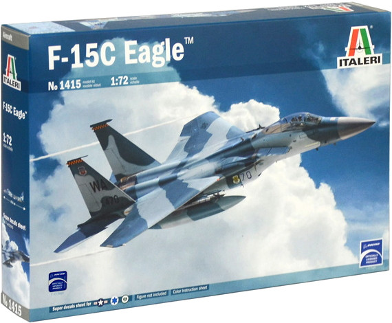 Сборная модель ITALERI F-15C Eagle (172)