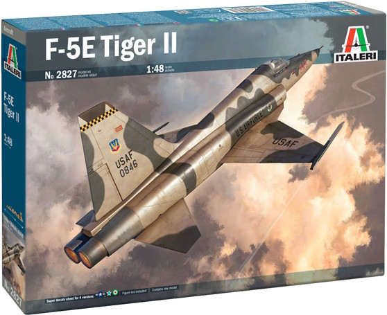 Сборная модель ITALERI F-5E Tiger II (148)
