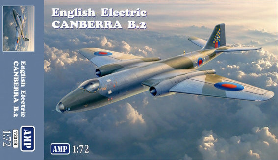 Збірна модель AMP English Electric Canberra B.2 (172)