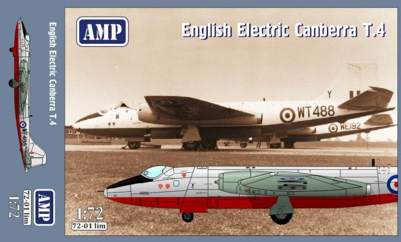 Збірна модель AMP English Electric Canberra T.4 (172)