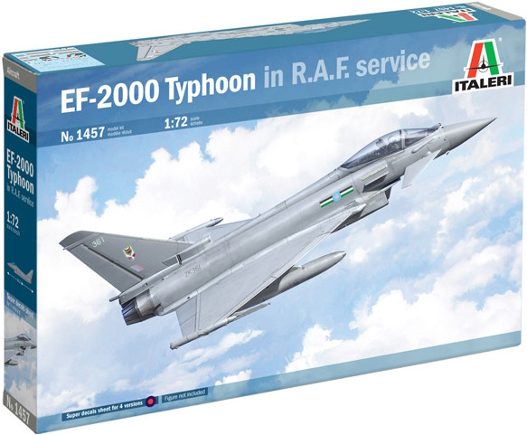Сборная модель ITALERI EF-2000 Typhoon In R.A.F. Service (172)