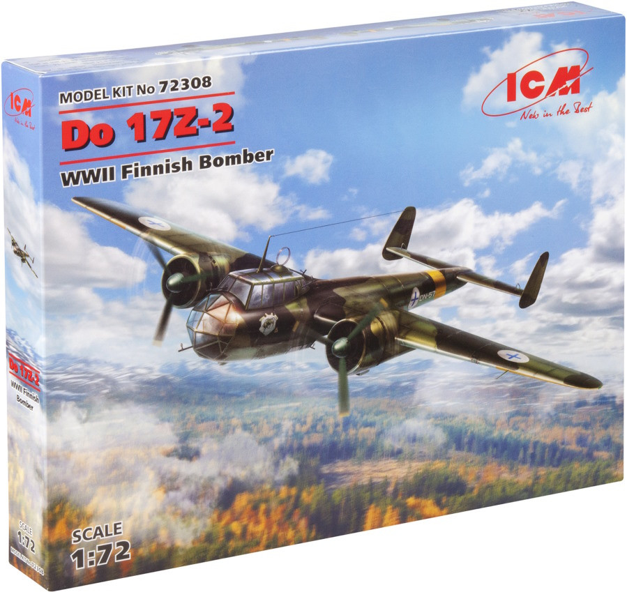 Збірна модель ICM Do 17Z-2 (172) 72308