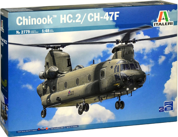 Сборная модель ITALERI Chinook HC.2 CH-47F (148)
