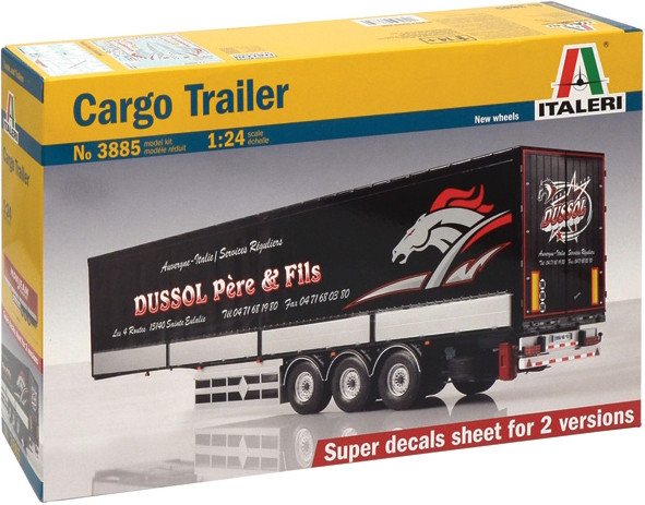 Сборная модель ITALERI Cargo Trailer (124)