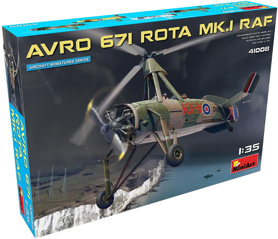 Сборная модель MiniArt Avro 671 Rota Mk.I Raf (135)