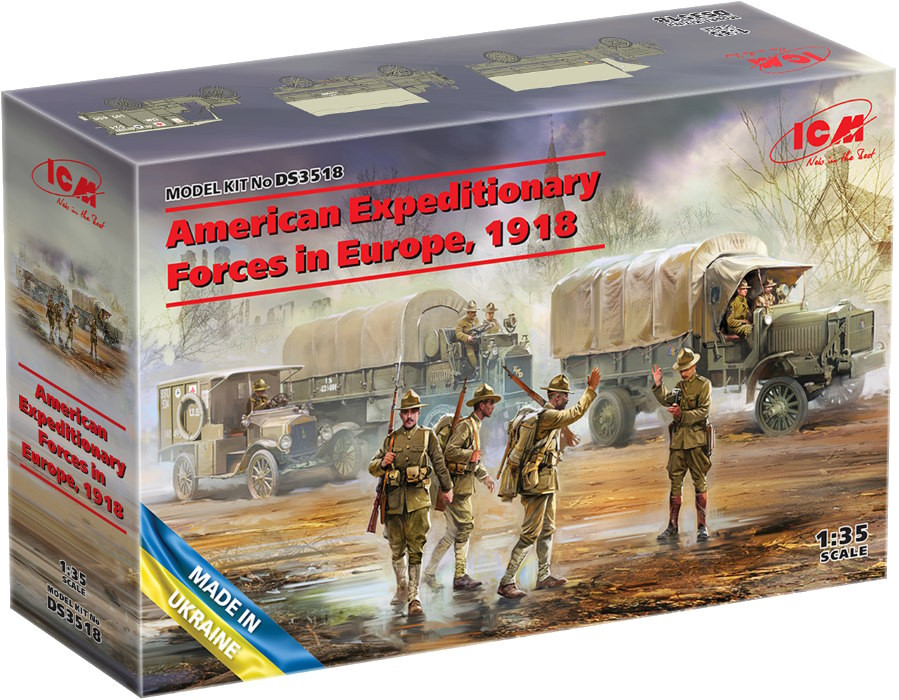 Збірна модель ICM American Expeditionary Forces in Europe 1918 (135)