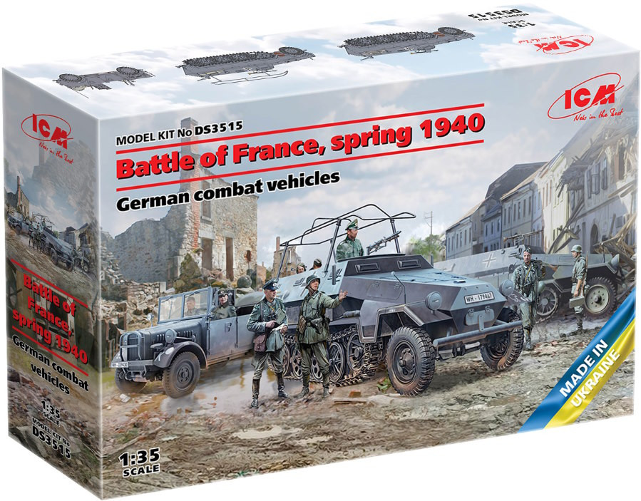 Збірна модель ICM Battle of France Spring 1940 (135) DS3515