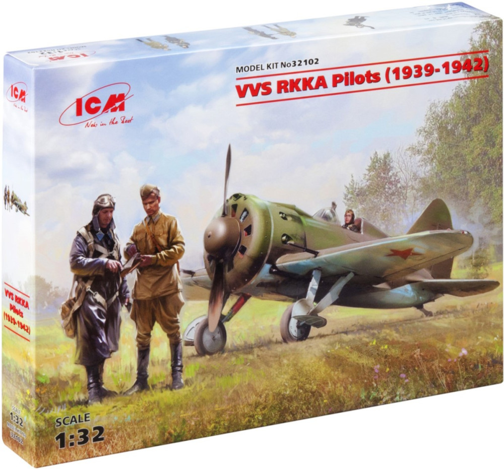 Сборная модель ICM VVS RKKA Pilots (1939-1942) (132)