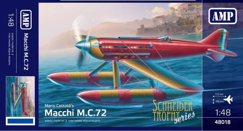 Збірна модель AMP Macchi-Castoldi M.C.72 (148)