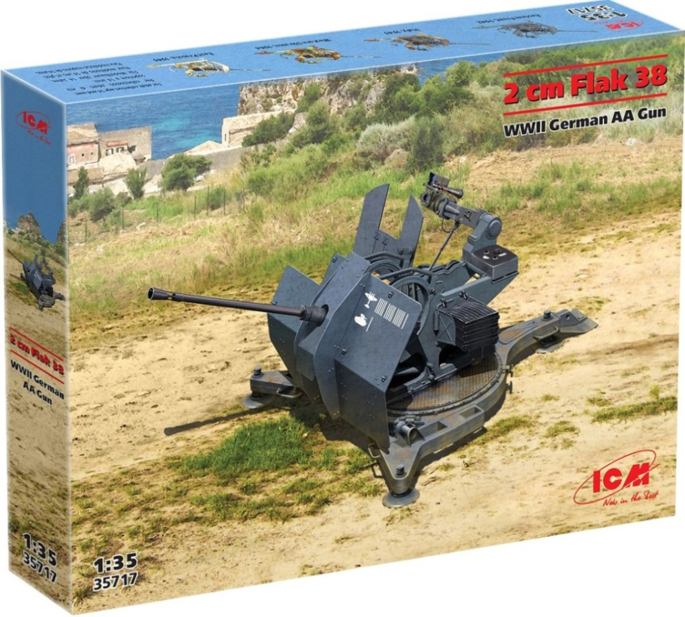 Збірна модель ICM Flak 38 (135)