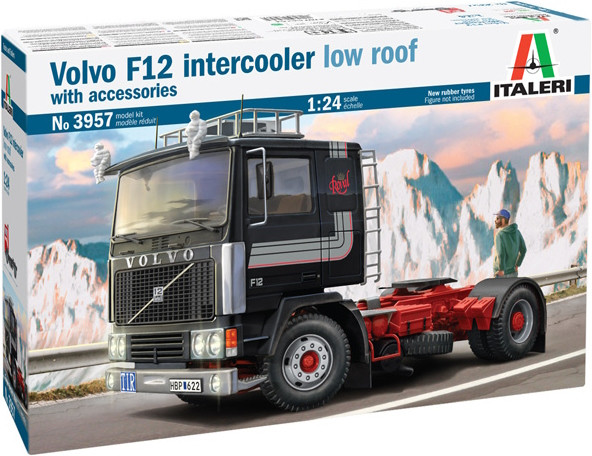 Сборная модель ITALERI Volvo F12 Intercooler Low Roof with Accessories (124)