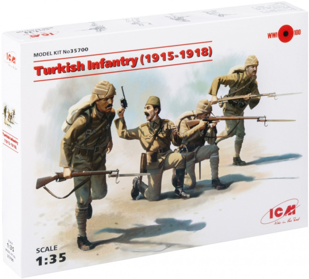 Збірна модель ICM Turkish Infantry (1915-1918) (135)