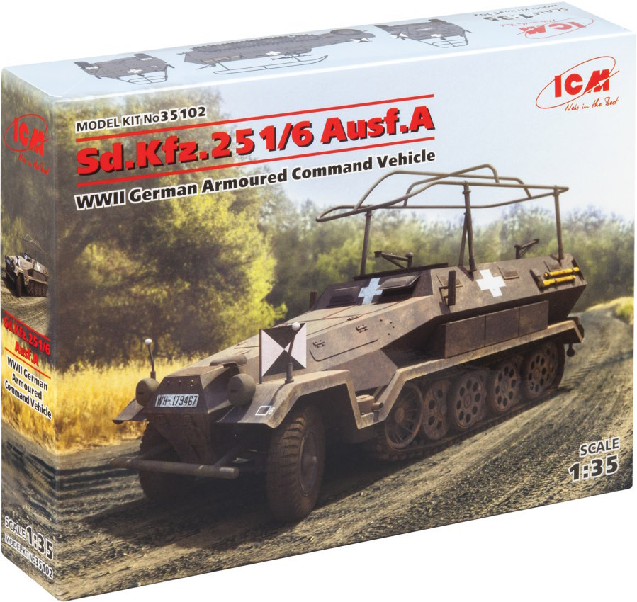 Збірна модель ICM Sd.Kfz.251/6 Ausf.A (135)