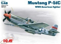 Сборная модель ICM Mustang P-51C (148)