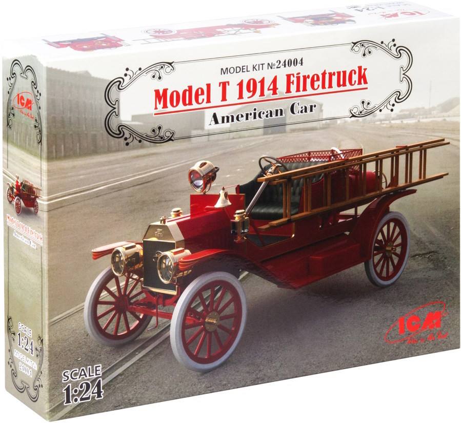 Збірна модель ICM Model T 1914 Firetruck (124)