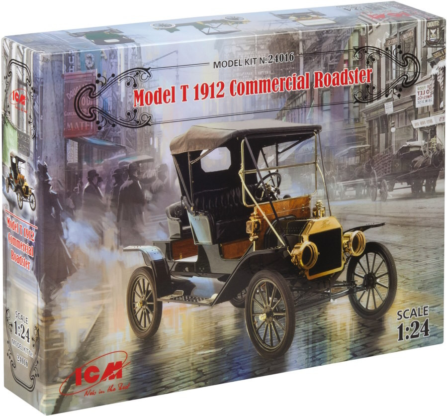 Збірна модель ICM Model T 1912 Commercial Roadster (124)