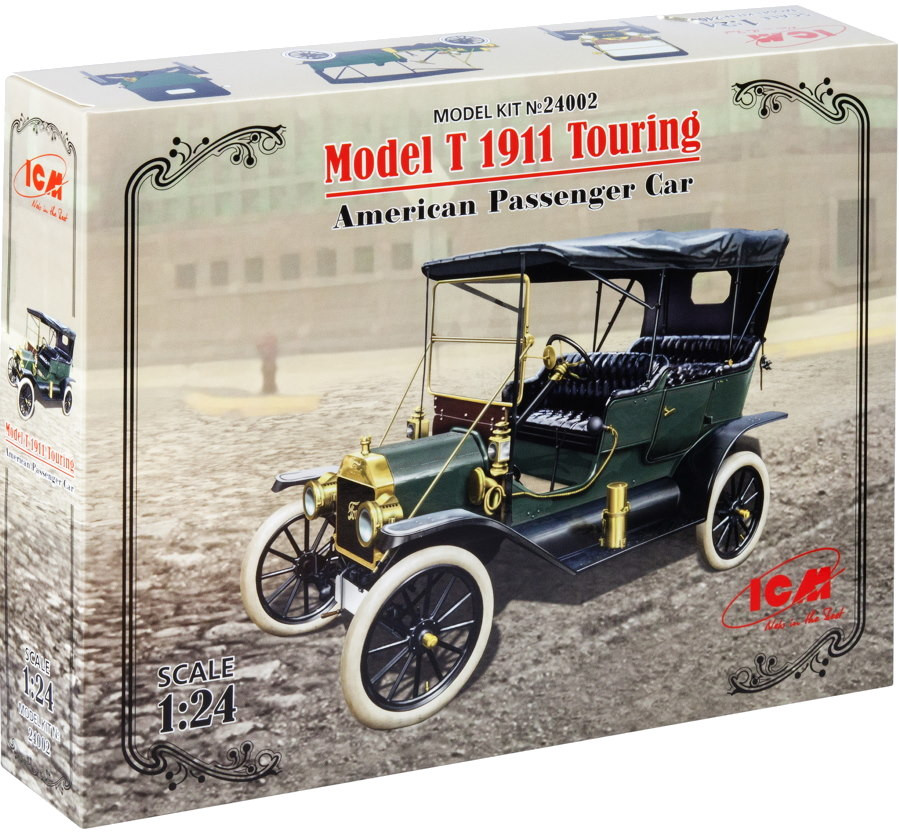 Сборная модель ICM Model T 1911 Touring (124)