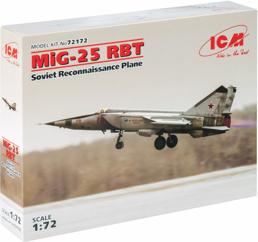 Сборная модель ICM MiG-25 RBT (172)