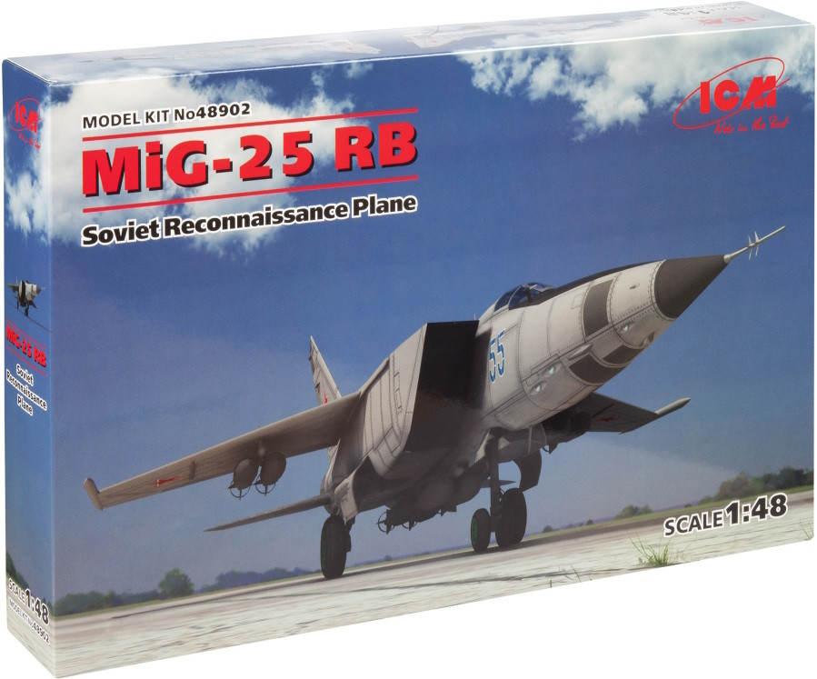 Сборная модель ICM MiG-25 RB (148)