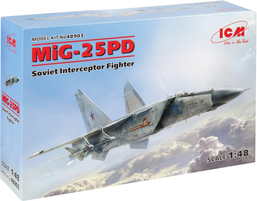Збірна модель ICM MiG-25 PD (148)
