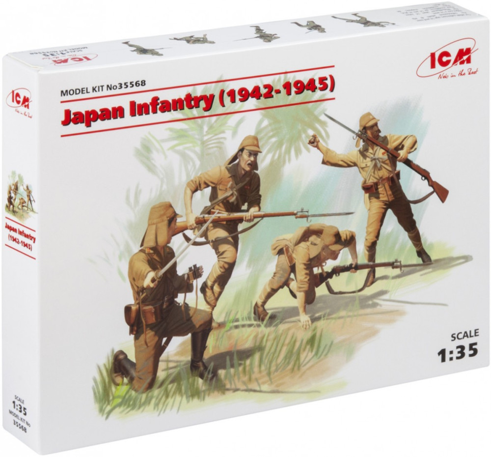 Збірна модель ICM Japan Infantry (1942-1945) (135)