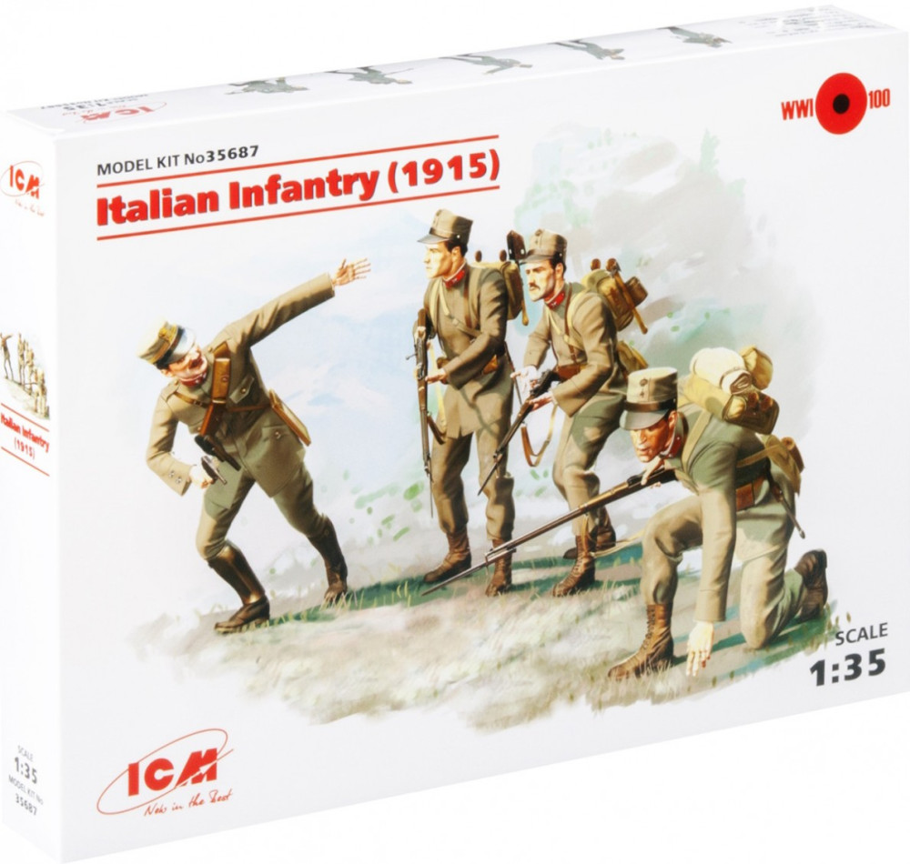 Збірна модель ICM Italian Infantry (1915) (135)