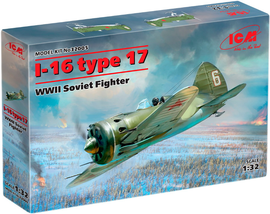 Збірна модель ICM I-16 Type 17 (132)