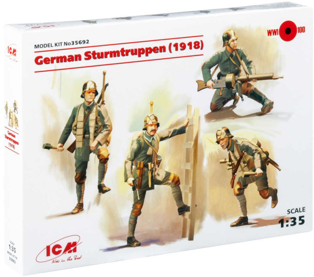 Збірна модель ICM German Sturmtruppen (1918) (135)