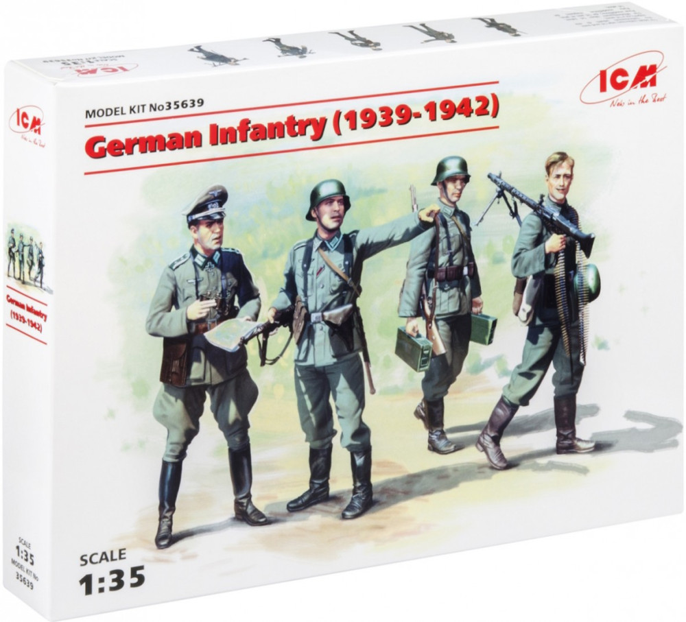 Збірна модель ICM German Infantry (1939-1942) (135)