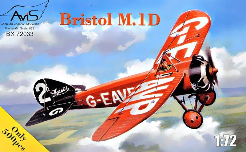 Збірна модель AVIS Bristol M.1D (172)