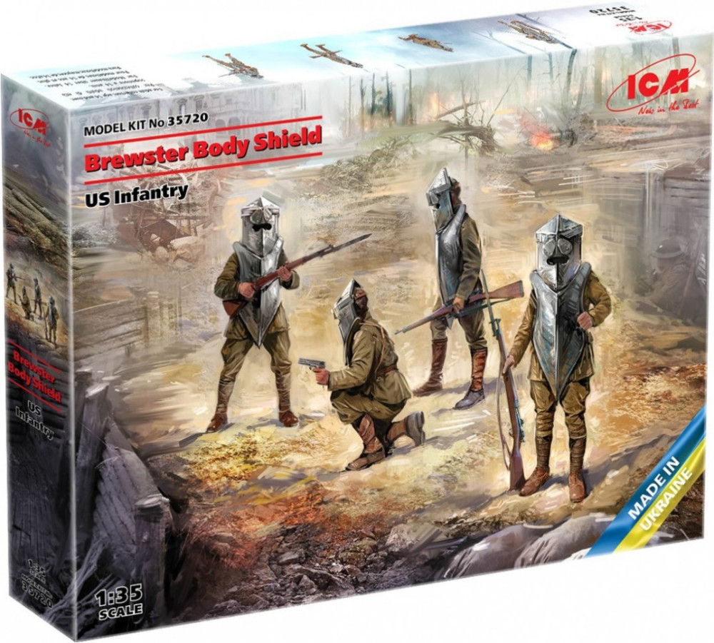 Збірна модель ICM Brewster Body Shield (135)