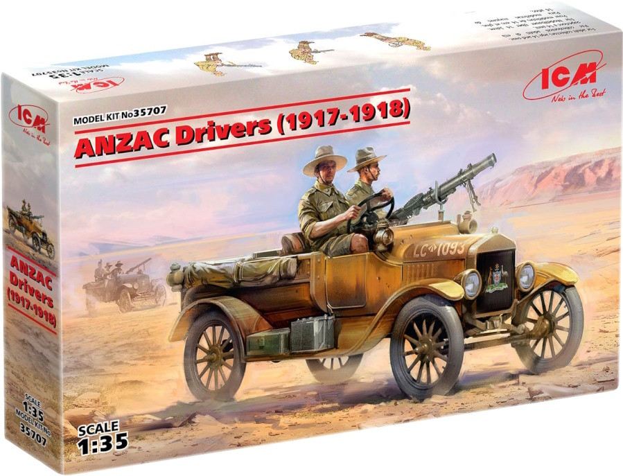 Збірна модель ICM ANZAC Drivers (1917-1918) (135)