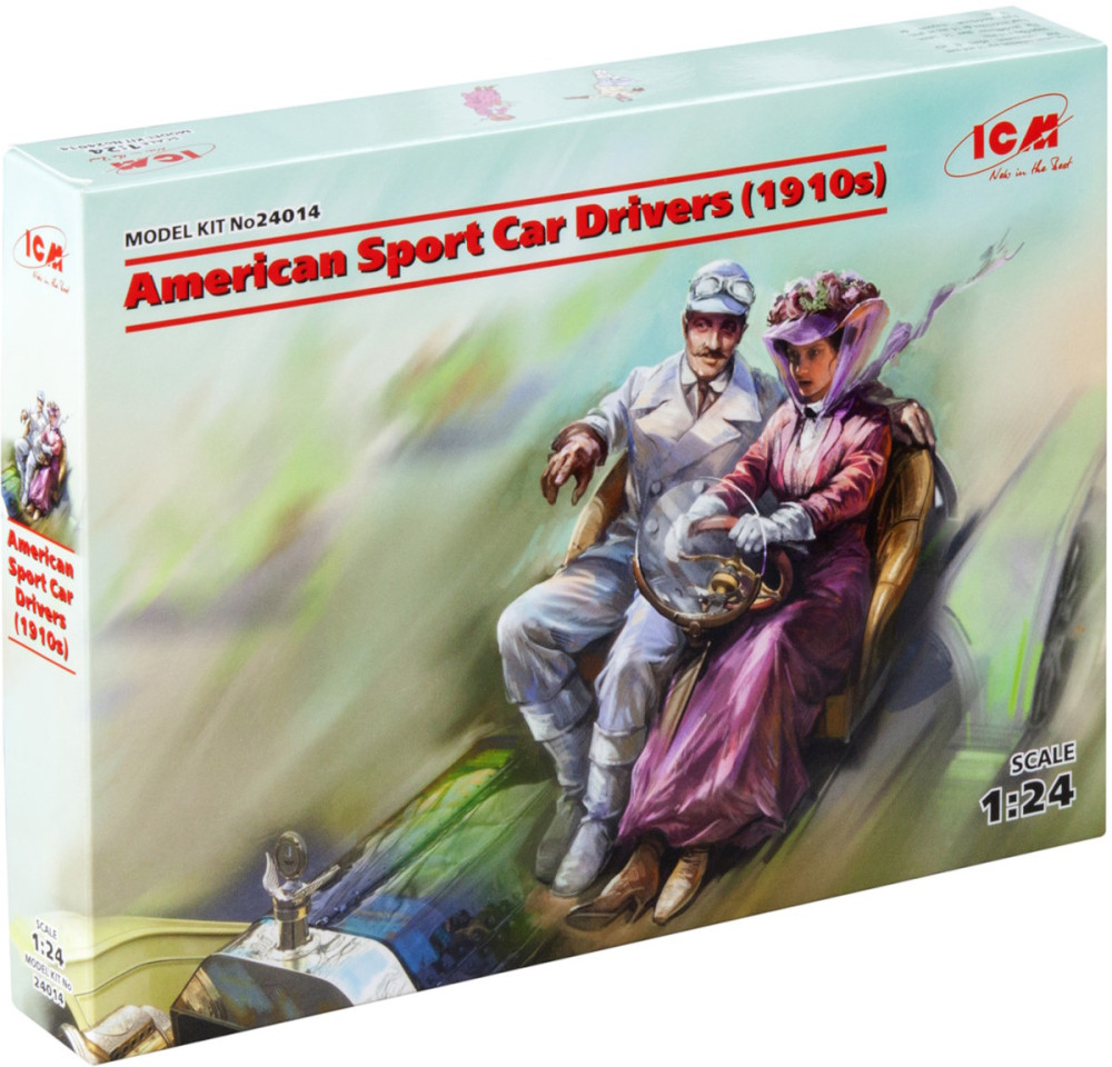 Збірна модель ICM American Sport Car Drivers (1910s) (124)