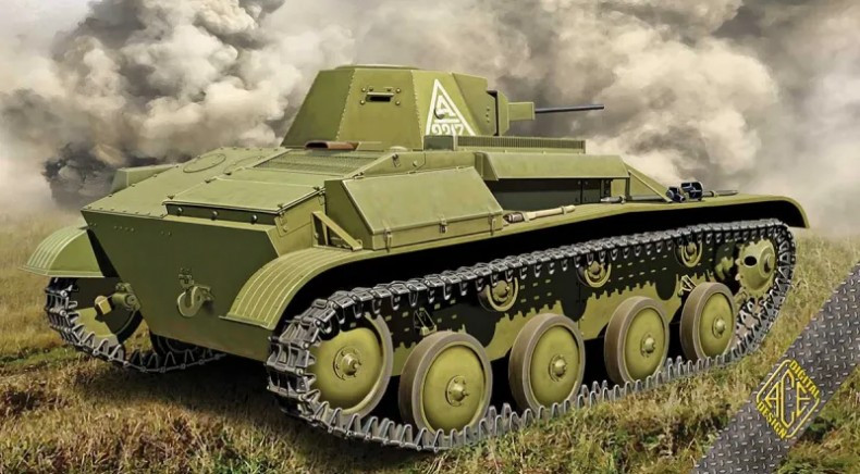 Сборная модель Ace Soviet Light Tank T-60 1942 (172