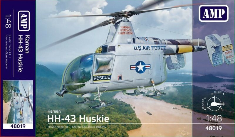 Сборная модель AMP Kaman HH-43 Huskie (148