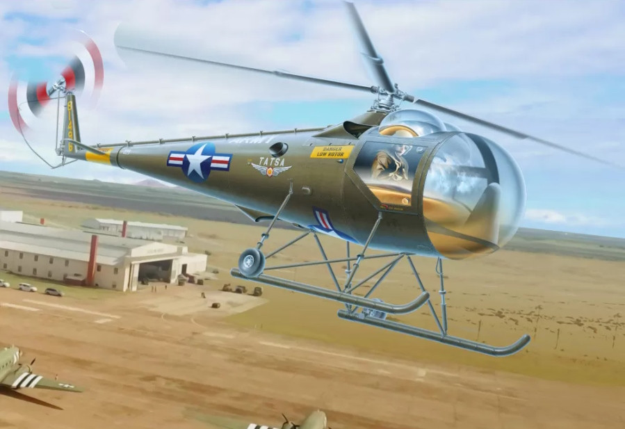 Сборная модель AMP Brantly B-2 (132