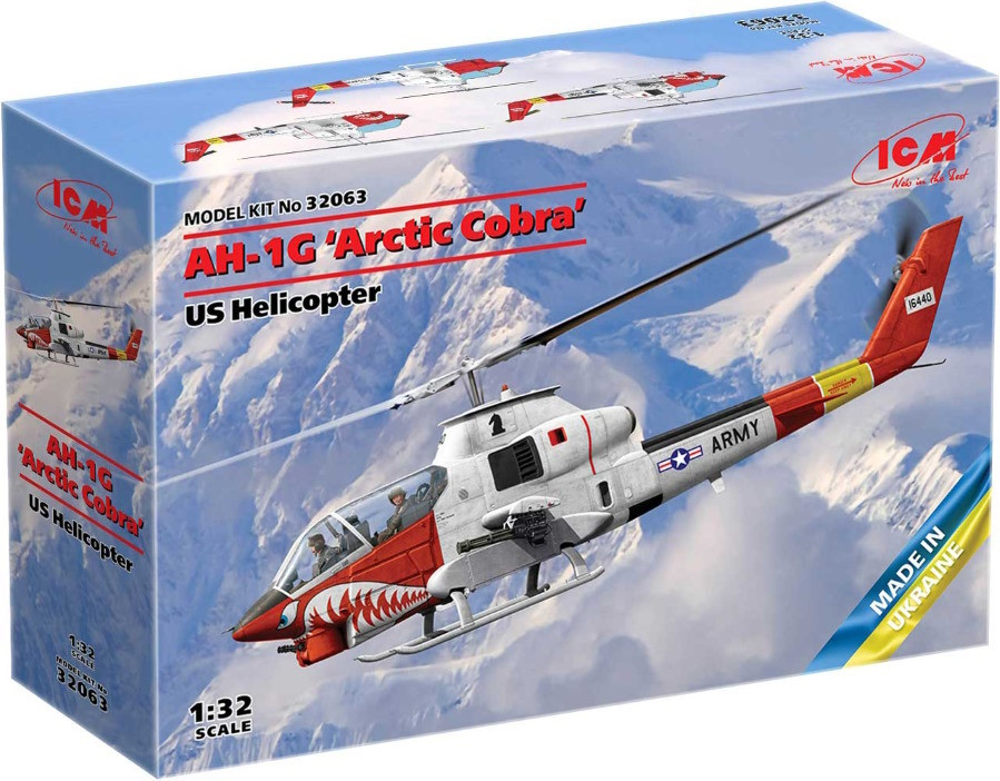 Сборная модель ICM AH-1G Arctic Cobra (132
