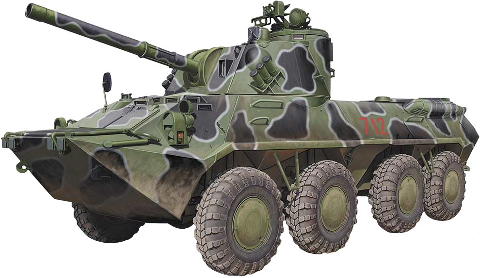 Сборная модель Ace 120mm SP Mortar 2S23 Nona-SVK (172