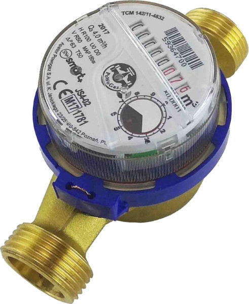Счетчик воды Apator Powogaz JS 4-02 Smart Plus DN 20