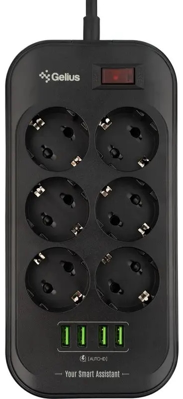 Фільтр-подовжувач Gelius Pro PowerStrip U-Power 2m GP-PS-002
