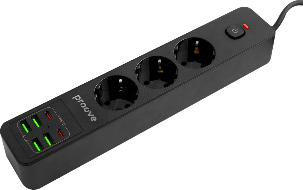 Фільтр-подовжувач Proove Power Socket P-03