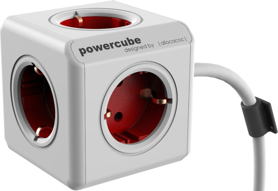 Подовжувач Allocacoc PowerCube Extended 1306RD/DEEXP
