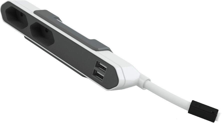 Подовжувач Allocacoc PowerBar USB 9102/PB2SEU