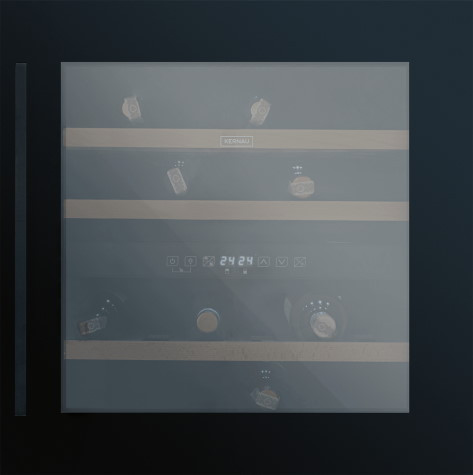 Винный шкаф Kernau KBW 361 D B