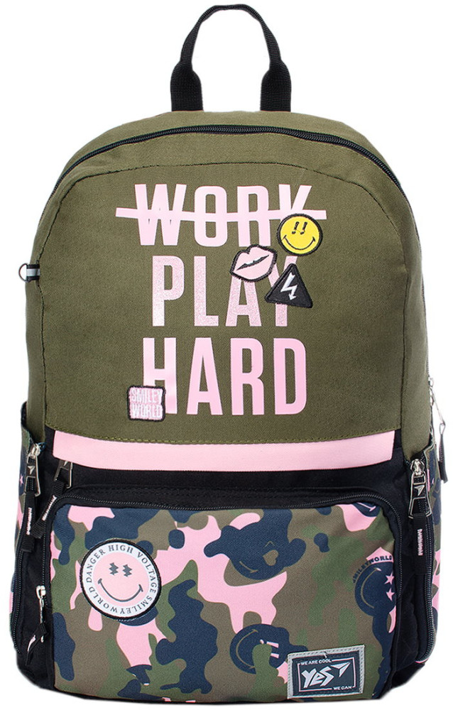 Рюкзак Yes T-82 Smiley World Military Girl