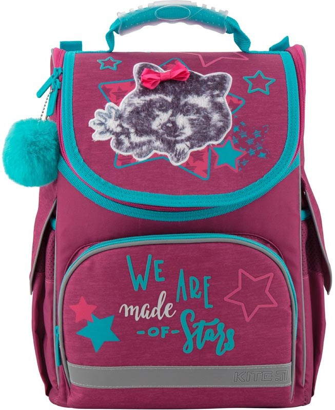 Ранец KITE Fluffy Racoon K19-501S-3